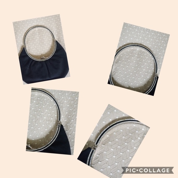 VINTAGE VALENTINO GARAVANI FORMAL VELVET BAG - Picture 3 of 8